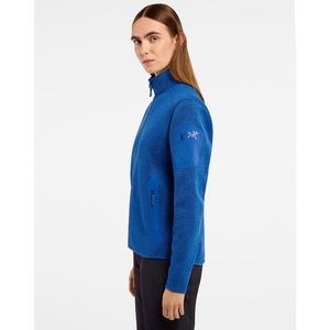 Arc'teryx Covert Cardigan Fleece Jacket Polartec Women Blue Medium